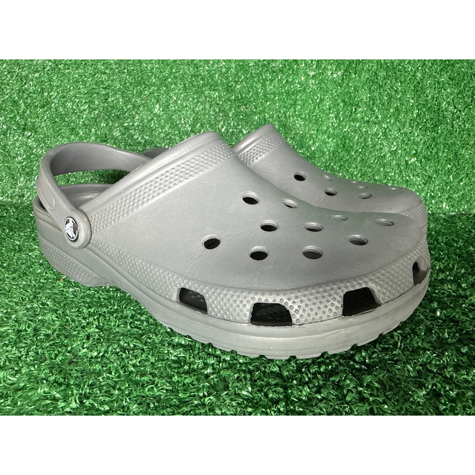 Crocs UnisexAdult Classic Gray Clog Size 9m 11w
